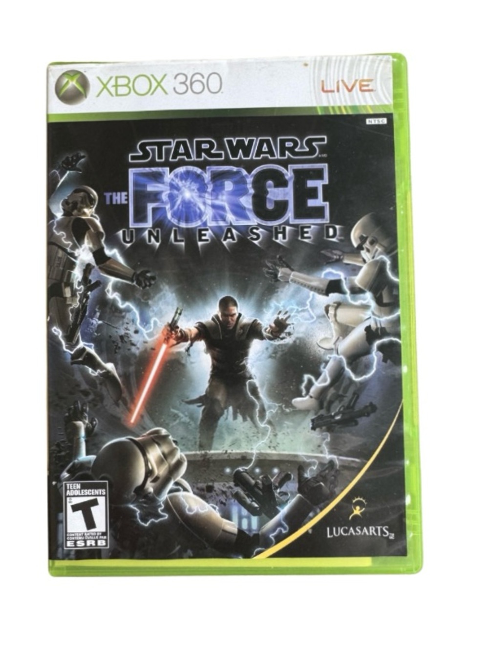 Star Wars The Force Unleashed 2008 Xbox 360 CIB With Manual